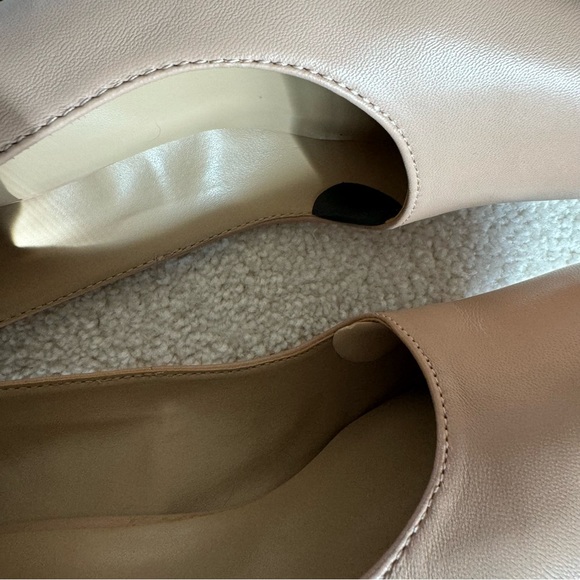 Naturalizer Karina Square Toe Block Heel Size 10 Medium Beige Tan Nude 2.5” heel - Picture 5 of 12